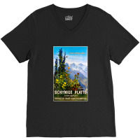 Great Gift Switzerland Schynige Platte Interlaken Gift For Christmas V-neck Tee | Artistshot