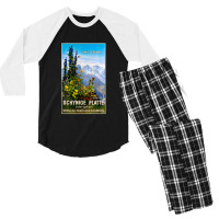 Great Gift Switzerland Schynige Platte Interlaken Gift For Christmas Men's 3/4 Sleeve Pajama Set | Artistshot