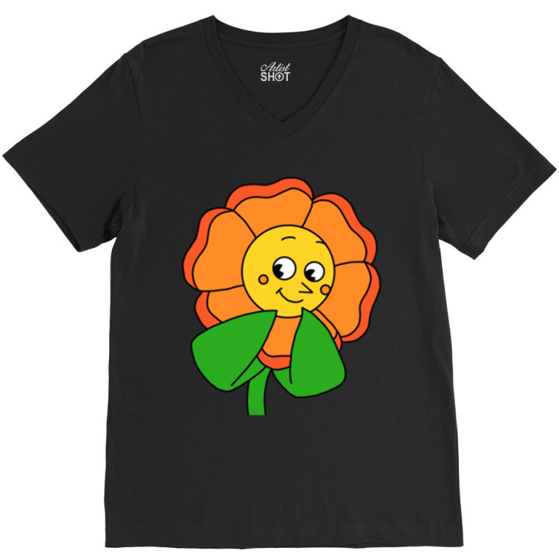 Cagney Carnation V-Neck Tee by cm-arts | Artistshot