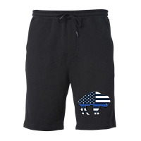 Buffalo Law Enforcement Support Flag Fleece Short | Artistshot