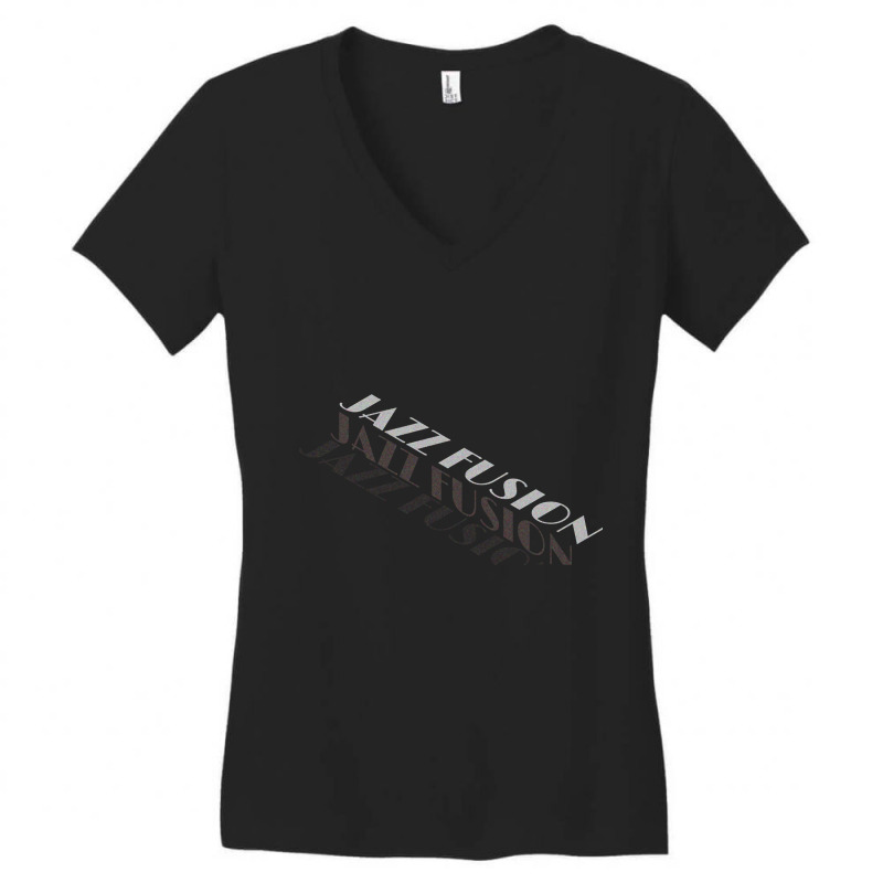 Jazz Fusion Women's V-Neck T-Shirt by Kandurip541 | Artistshot