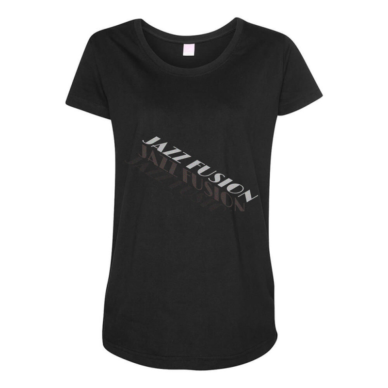 Jazz Fusion Maternity Scoop Neck T-shirt by Kandurip541 | Artistshot