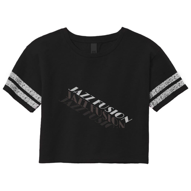 Jazz Fusion Scorecard Crop Tee by Kandurip541 | Artistshot