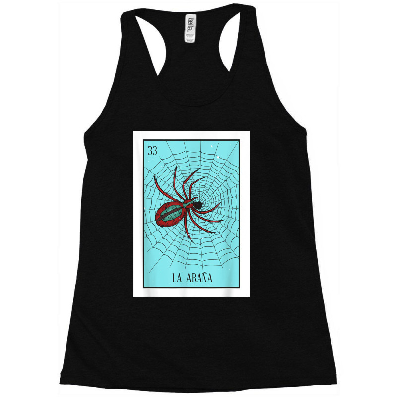 La Araña Lottery Card Gift The Spider Card Mexican Lottery Tshirt Racerback Tank by DevynGiorgio | Artistshot