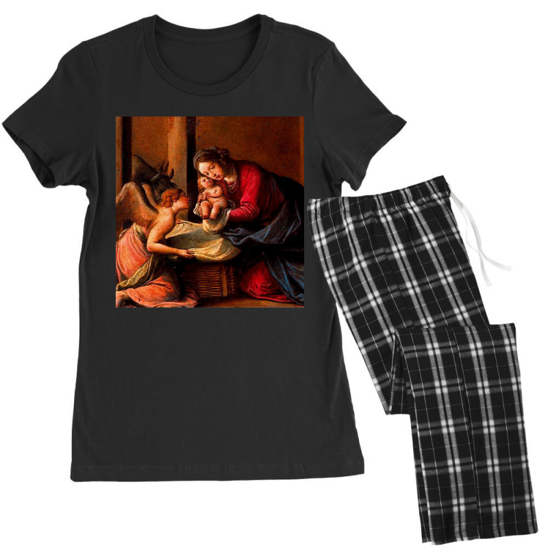 The Nativity Christmas Nativity Scene Women's Pajamas Set by cm-arts | Artistshot