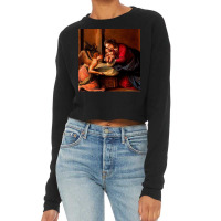 The Nativity Christmas Nativity Scene Cropped Sweater | Artistshot