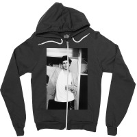 Buckley Candid Poster .png Zipper Hoodie | Artistshot