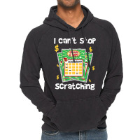 Lottery I Can't Stop Scratching Vintage Hoodie | Artistshot