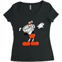 Cuphead Dabbing - Funny Dab Women's Triblend Scoop T-shirt | Artistshot