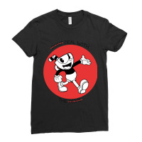 Cuphead Don_t Deal With The Devil     (1) Ladies Fitted T-shirt | Artistshot