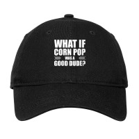 Womens What If Corn Pop Was A Good Dude V Neck T Shirt Adjustable Cap | Artistshot