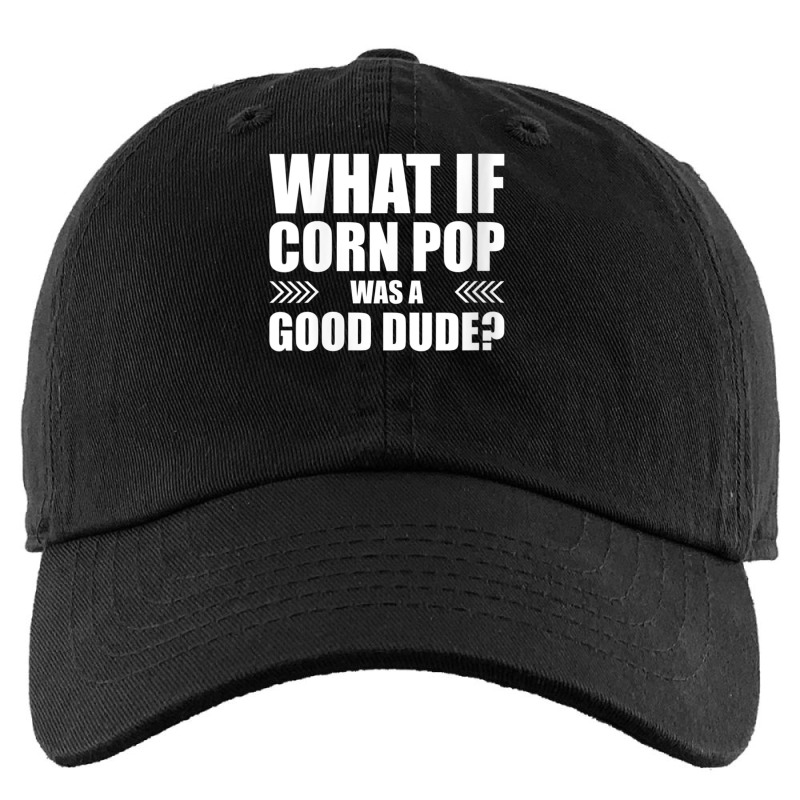 Womens What If Corn Pop Was A Good Dude V Neck T Shirt Kids Cap | Artistshot