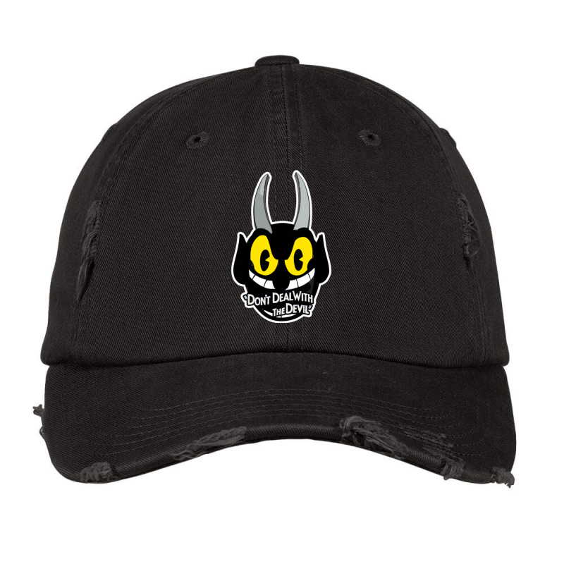 Cuphead Don_t Deal With The Devil Vintage Cap by cm-arts | Artistshot