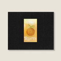 Sunshine Tangerine Landscape Canvas Print | Artistshot