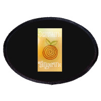 Sunshine Tangerine Oval Patch | Artistshot