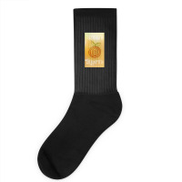 Sunshine Tangerine Socks | Artistshot