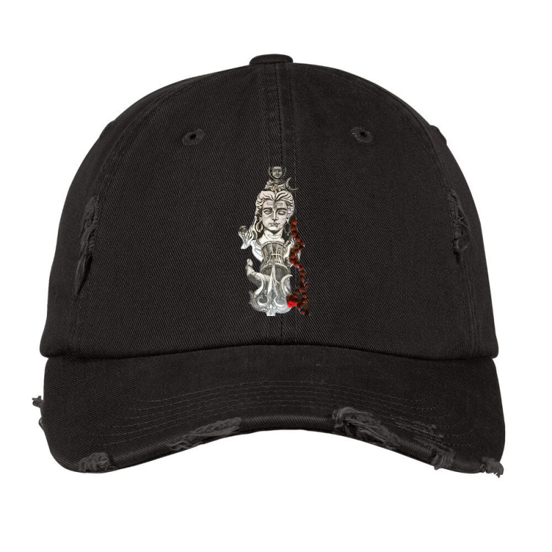 Lord Shiva Art Vintage Cap | Artistshot