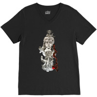 Lord Shiva Art V-neck Tee | Artistshot