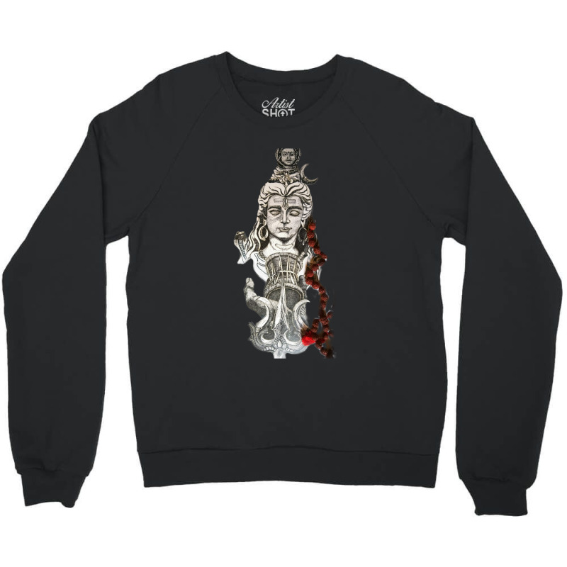 Lord Shiva Art Crewneck Sweatshirt | Artistshot