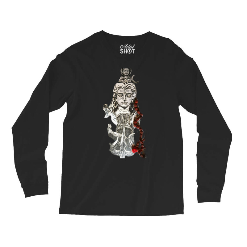 Lord Shiva Art Long Sleeve Shirts | Artistshot