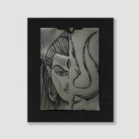 Lord Shiva Art Portrait Canvas Print | Artistshot