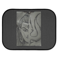 Lord Shiva Art Rear Car Mat | Artistshot