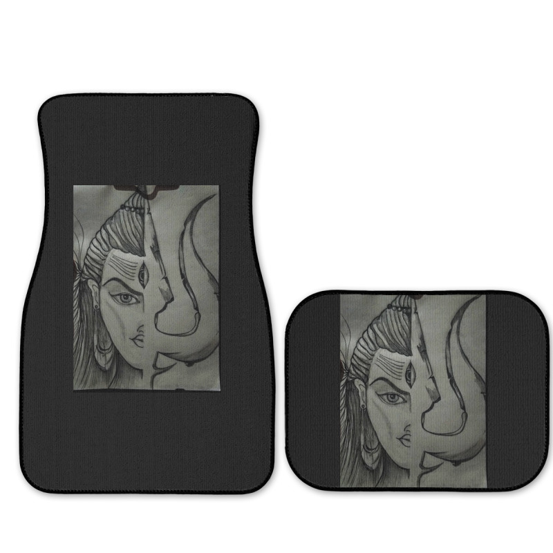 Lord Shiva Art Full Set Car Mats | Artistshot