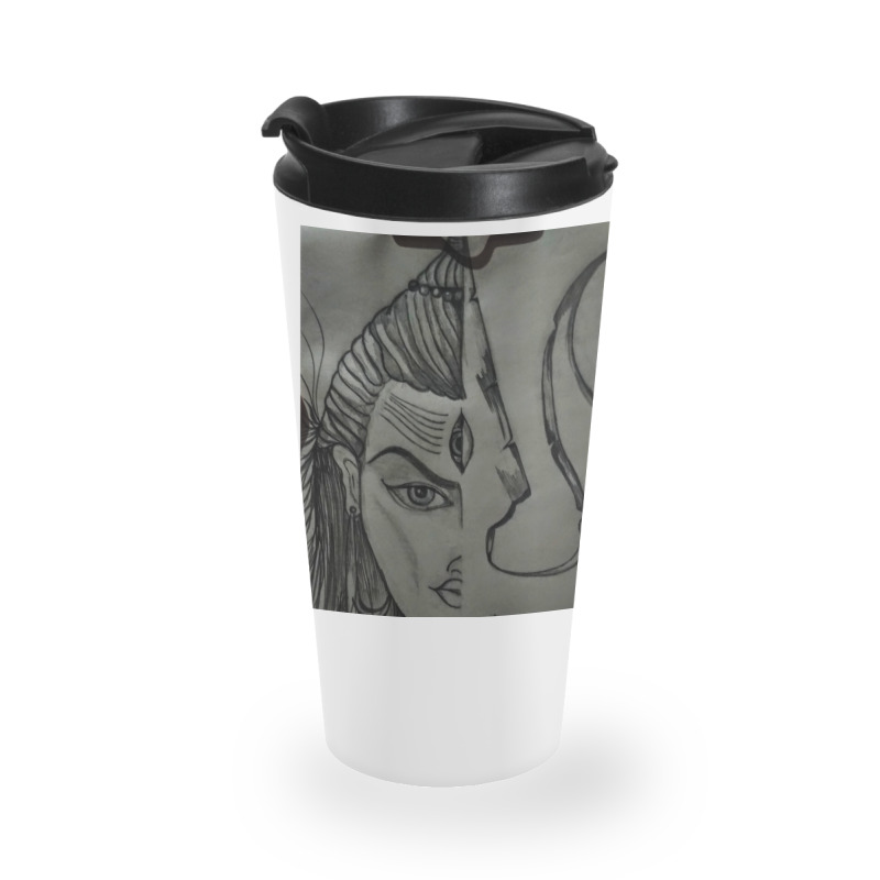 Lord Shiva Art Travel Mug | Artistshot