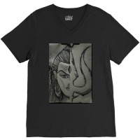 Lord Shiva Art V-neck Tee | Artistshot