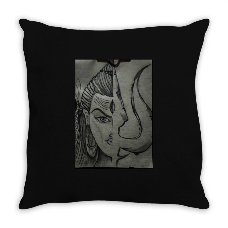 Lord Shiva Art Throw Pillow | Artistshot