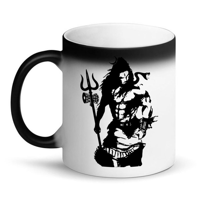 Lord Shiva Art Angry Trishul Magic Mug | Artistshot