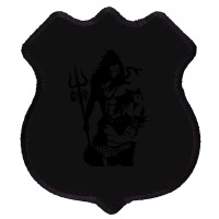 Lord Shiva Art Angry Trishul Shield Patch | Artistshot