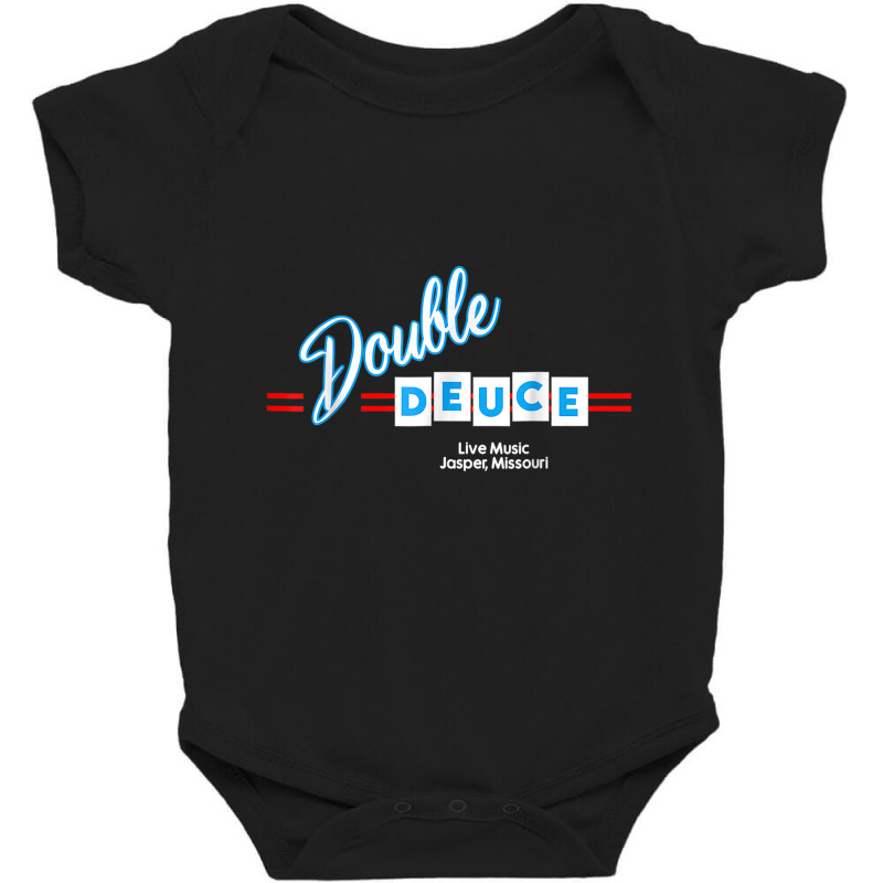 Double Deuces Roadhouse T Shirt Baby Bodysuit by cm-arts | Artistshot