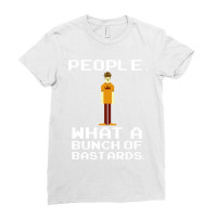 People, What A Bunch Of Bastards - Roy, It Crowd Ladies Fitted T-shirt | Artistshot