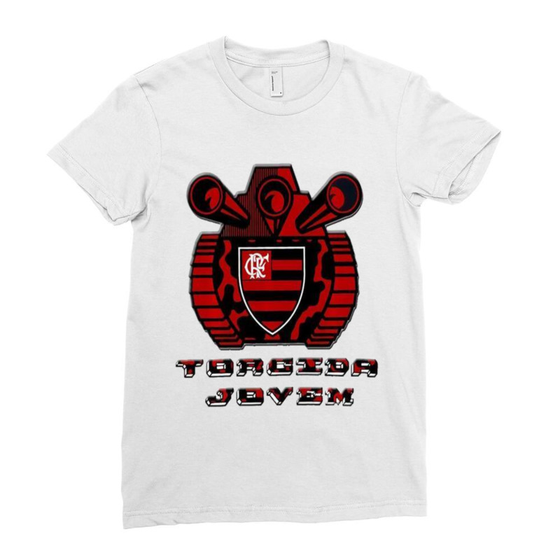 Camisa Do Flamengo Camisa De Torcida Mengo Blusa Flamengo Ladies Fitted T-Shirt by behindcedar22 | Artistshot