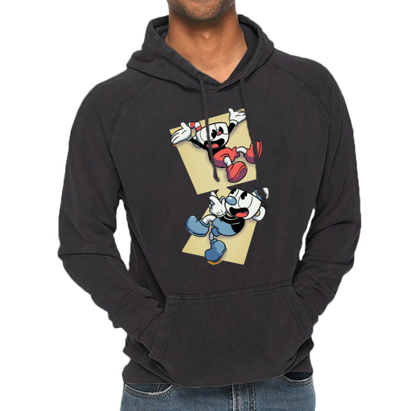 Cupphead Vintage Hoodie by cm-arts | Artistshot