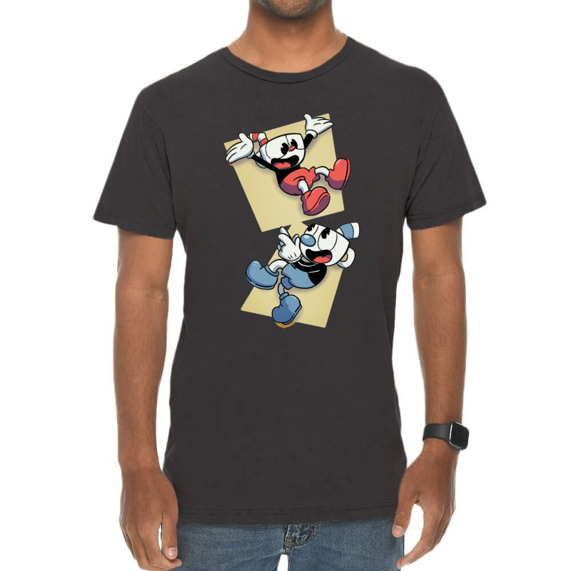 Cupphead Vintage T-Shirt by cm-arts | Artistshot