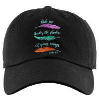 Under Wings Christian Gift Design Jesus Religious God Print Kids Cap | Artistshot