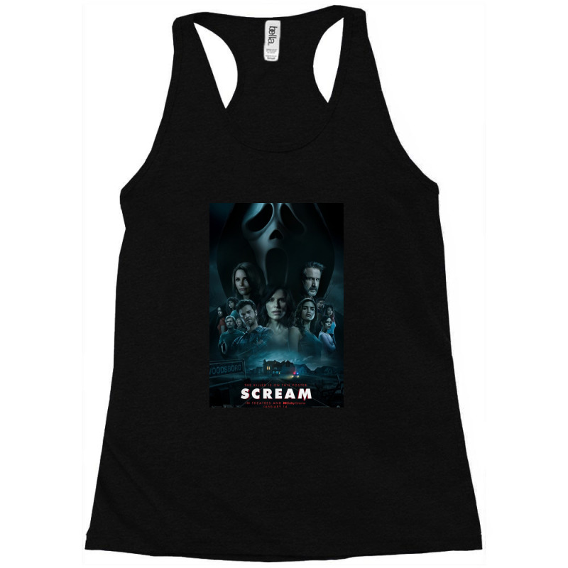 Scream 5 Ghost Racerback Tank by GregoryBlaylock | Artistshot