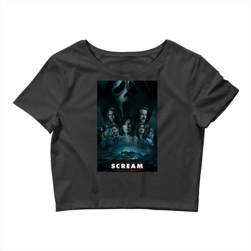 Scream 5 Ghost Crop Top by GregoryBlaylock | Artistshot