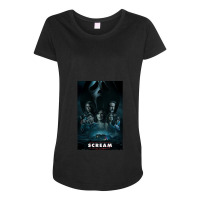 Scream 5 Ghost Maternity Scoop Neck T-shirt | Artistshot