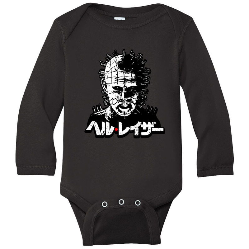 Hellraiser Kanji (alt) Long Sleeve Baby Bodysuit by Belton Fitts | Artistshot