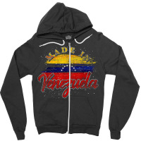 Latin American Gift Proud Venezuelan Made In Venezuela Tshirt Zipper Hoodie | Artistshot