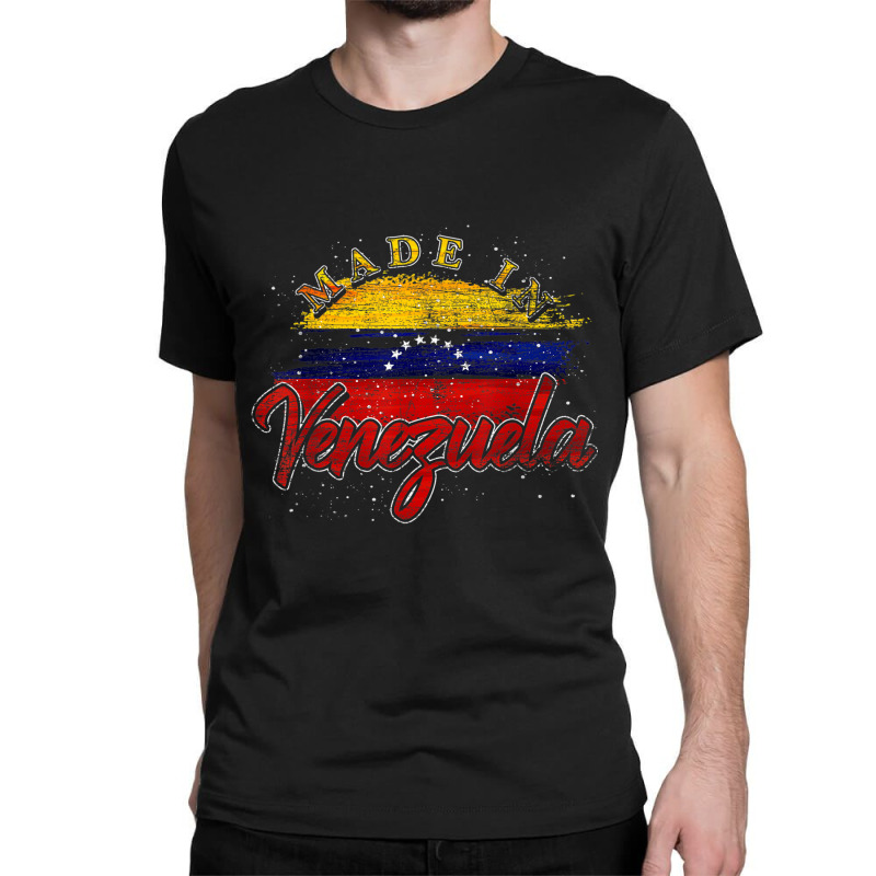 Latin American Gift Proud Venezuelan Made In Venezuela Tshirt Classic T-shirt by DevynGiorgio | Artistshot