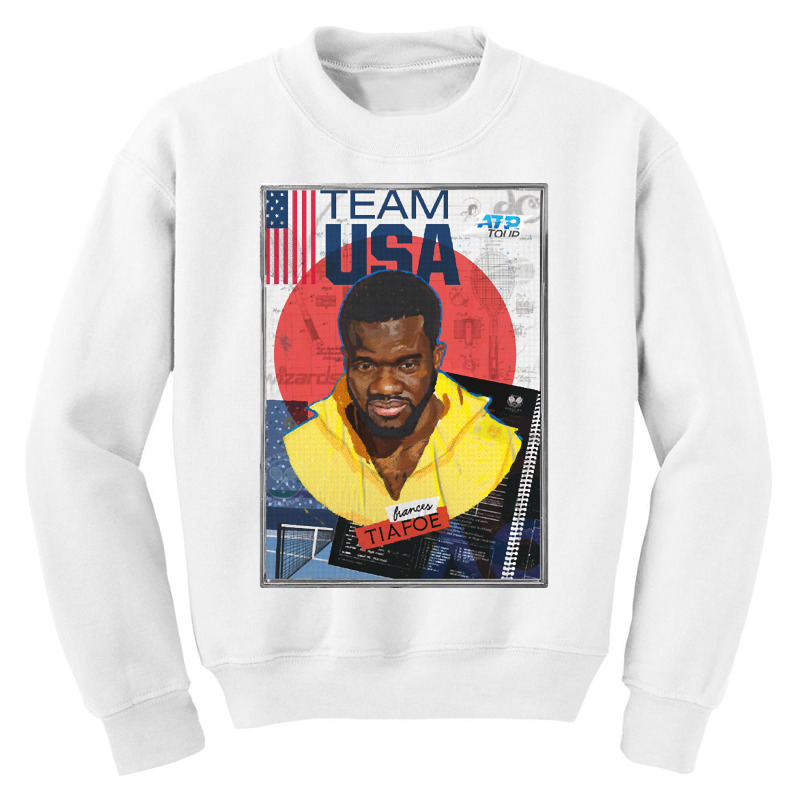 Frances Tiafoe Youth Sweatshirt by Kosdapen517 | Artistshot