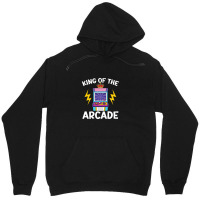 King Of The Arcade Games Video Game Gaming Gamer Unisex Hoodie | Artistshot