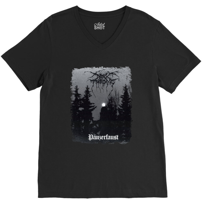 Darkthrone - Panzerfaust - Album Cover V-Neck Tee by cm-arts | Artistshot