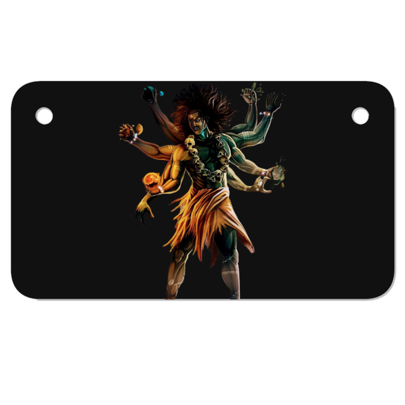 Mahakal Motorcycle License Plate | Artistshot