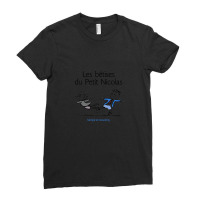 Les Betises Du Petit Nicolas Ladies Fitted T-shirt | Artistshot