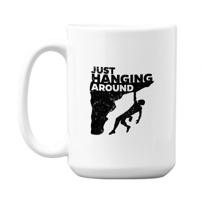 Statement Adventure Bouldering Rock Climbing 15 Oz Coffee Mug | Artistshot